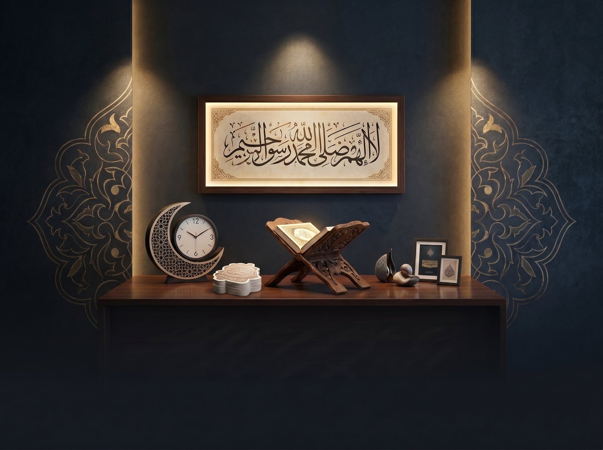 <p>Premium Islamic Arts<br/>&  Decor</p>